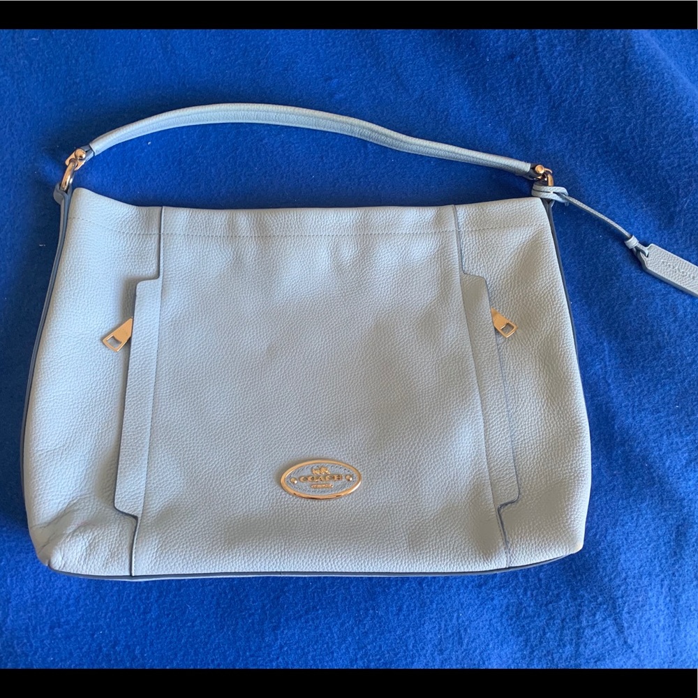 Baby Blue Coach Bag